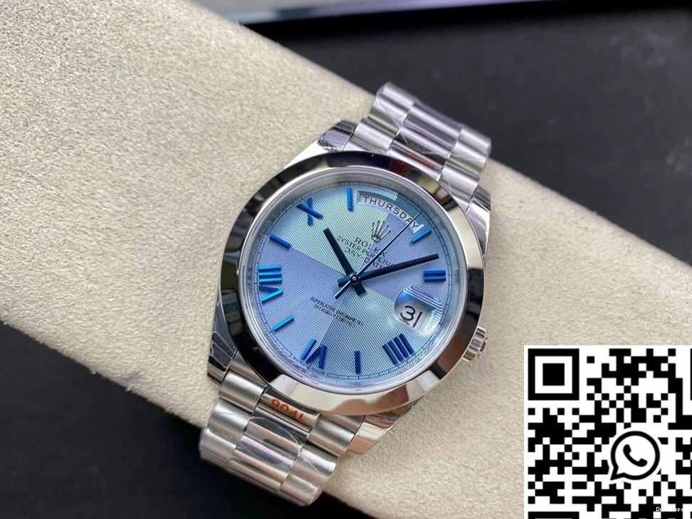 Date Dial EW Factory Day Blue Rolex M228206-0001 0712